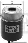 Mann-Filter WK 8142 - Kraftstofffilter alexcarstop-ersatzteile.com