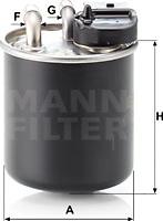 Mann-Filter WK 820/16 - Kraftstofffilter alexcarstop-ersatzteile.com