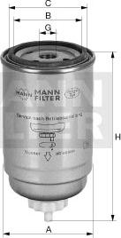 Mann-Filter WK 845/5 - Kraftstofffilter alexcarstop-ersatzteile.com