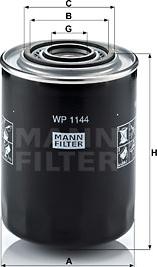 Mann-Filter WP 1144 - Ölfilter alexcarstop-ersatzteile.com