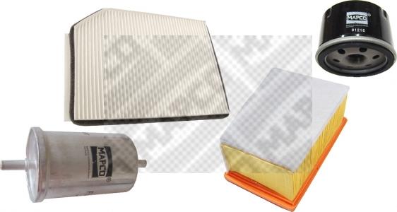 Mapco 68109 - Filter-Satz alexcarstop-ersatzteile.com