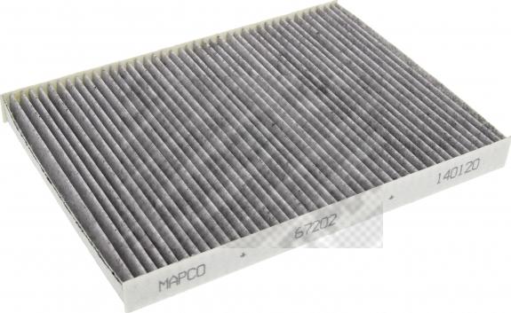 Mapco 67202 - Filter, Innenraumluft alexcarstop-ersatzteile.com