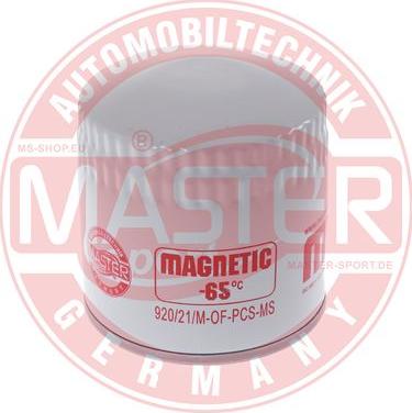 MASTER-SPORT GERMANY 920/21/M-PCS-MS - Ölfilter alexcarstop-ersatzteile.com