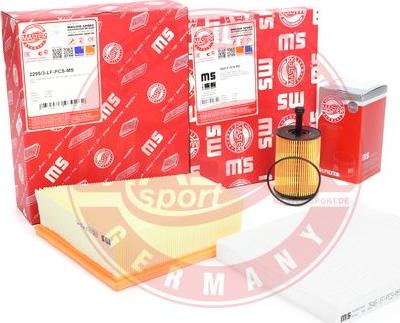 MASTER-SPORT GERMANY 450001612 - Filter-Satz alexcarstop-ersatzteile.com