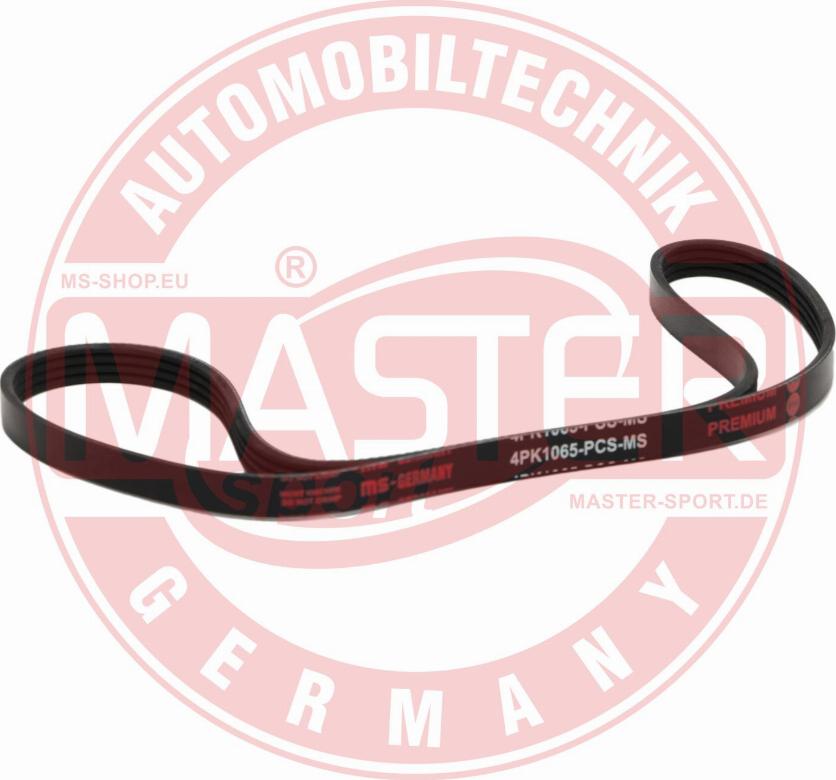 MASTER-SPORT GERMANY 4PK1065-PCS-MS - Keilrippenriemen alexcarstop-ersatzteile.com