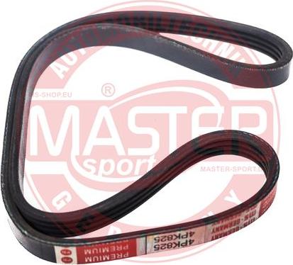 MASTER-SPORT GERMANY 4PK825-PCS-MS - Keilrippenriemen alexcarstop-ersatzteile.com