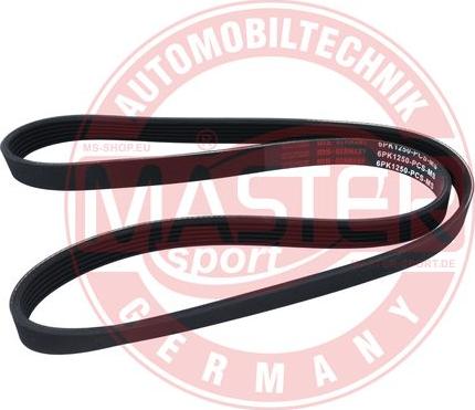 MASTER-SPORT GERMANY 6PK1250-PCS-MS - Keilrippenriemen alexcarstop-ersatzteile.com