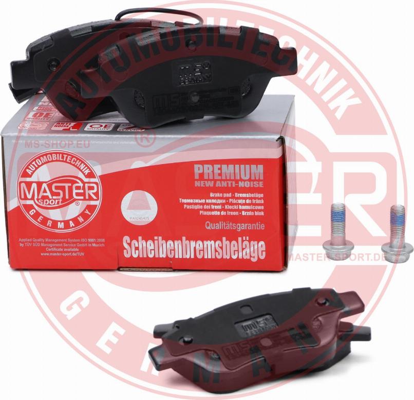 MASTER-SPORT GERMANY 13046039822N-SET-MS - Bremsbelagsatz, Scheibenbremse alexcarstop-ersatzteile.com