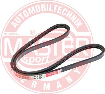 MASTER-SPORT GERMANY 3PK905-PCS-MS - Keilrippenriemen alexcarstop-ersatzteile.com