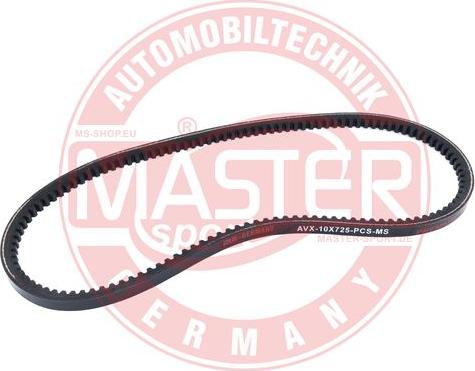 MASTER-SPORT GERMANY AVX-10X725-PCS-MS - Keilriemen alexcarstop-ersatzteile.com