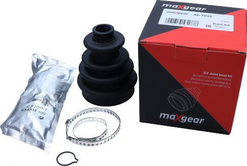 Maxgear 49-1035 - Faltenbalg, Antriebswelle alexcarstop-ersatzteile.com