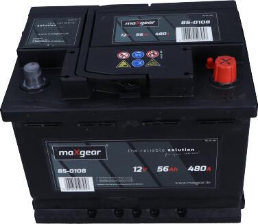 Maxgear 556400048 D722 - Starterbatterie alexcarstop-ersatzteile.com