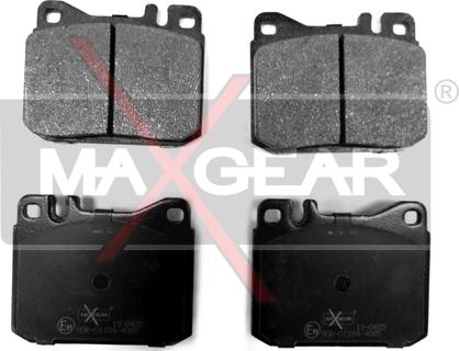 Maxgear 19-0435 - Bremsbelagsatz, Scheibenbremse alexcarstop-ersatzteile.com