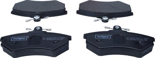 Maxgear 19-0504 - Bremsbelagsatz, Scheibenbremse alexcarstop-ersatzteile.com