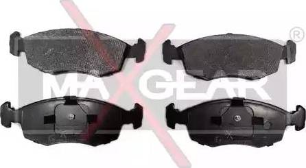 Maxgear 19-0628 - Bremsbelagsatz, Scheibenbremse alexcarstop-ersatzteile.com