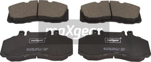 Maxgear 19-0895 - Bremsbelagsatz, Scheibenbremse alexcarstop-ersatzteile.com