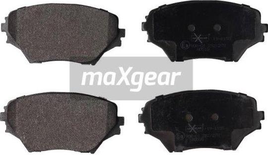 Maxgear 19-1155 - Bremsbelagsatz, Scheibenbremse alexcarstop-ersatzteile.com