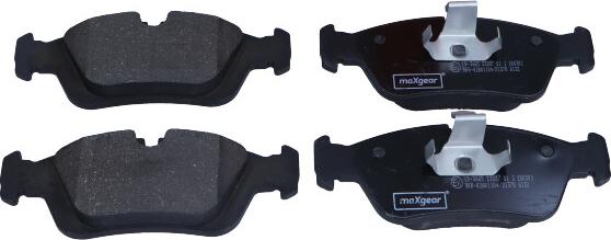 Maxgear 19-3665 - Bremsbelagsatz, Scheibenbremse alexcarstop-ersatzteile.com