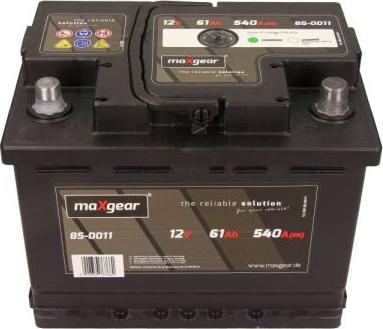 Maxgear 85-0011 - Starterbatterie alexcarstop-ersatzteile.com