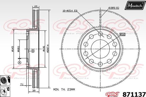 Maxtech 70160030 - Führungshülsensatz, Bremssattel alexcarstop-ersatzteile.com