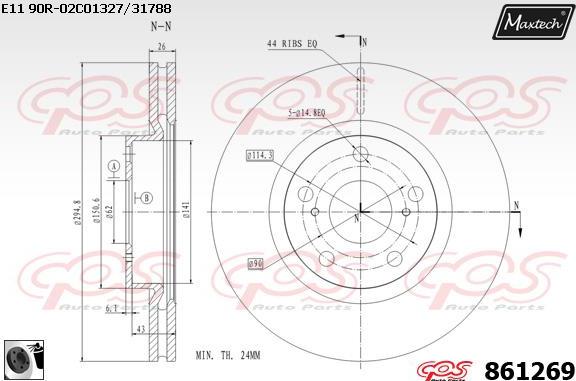 Maxtech 70160114 - Führungshülsensatz, Bremssattel alexcarstop-ersatzteile.com