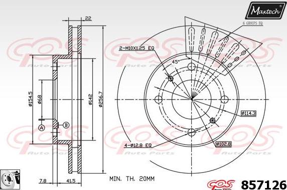 Maxtech 70180363 - Dichtung, Bremssattelkolben alexcarstop-ersatzteile.com