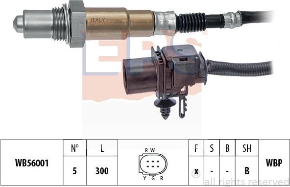 MDR EPS-1998 433 - Lambdasonde alexcarstop-ersatzteile.com