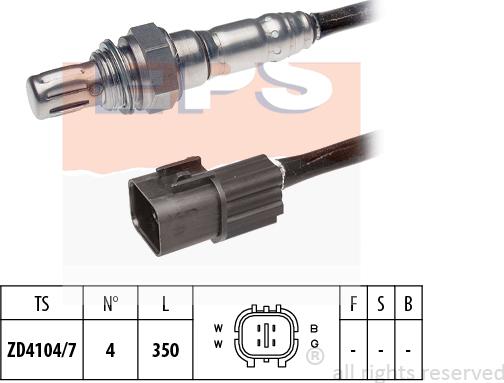 MDR EPS-1998 076 - Lambdasonde alexcarstop-ersatzteile.com