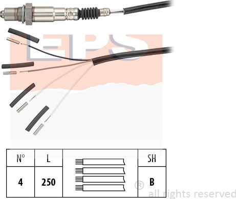 MDR EPS-1998 240 - Lambdasonde alexcarstop-ersatzteile.com