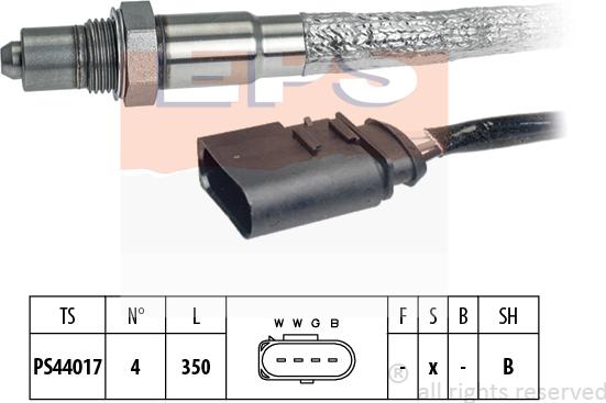 MDR EPS-1998 252 - Lambdasonde alexcarstop-ersatzteile.com