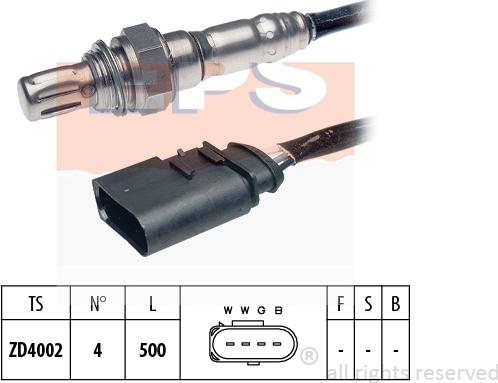 MDR EPS-1997 098 - Lambdasonde alexcarstop-ersatzteile.com