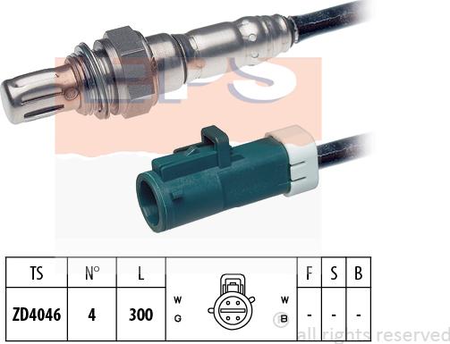 MDR EPS-1997 319 - Lambdasonde alexcarstop-ersatzteile.com