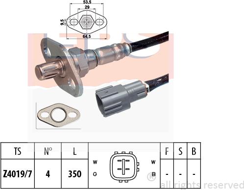 MDR EPS-1997 370 - Lambdasonde alexcarstop-ersatzteile.com