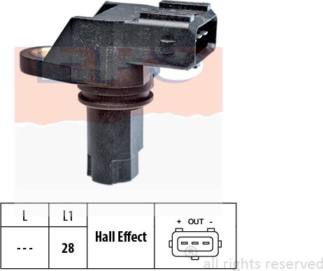 MDR EPS-1953 349 - Sensor, Drehzahl alexcarstop-ersatzteile.com