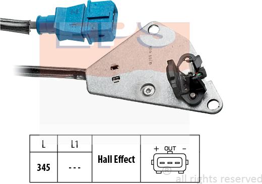 MDR EPS-1953 209 - Sensor, Nockenwellenposition alexcarstop-ersatzteile.com