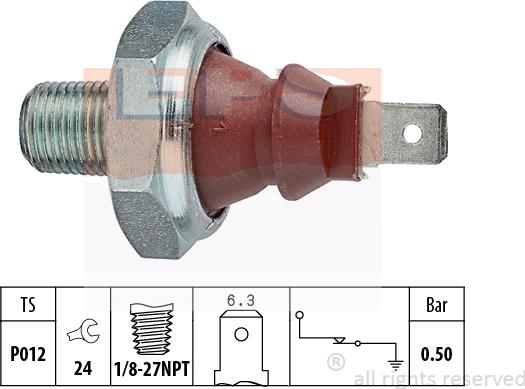 MDR EPS-1800 047 - Sensor, Öldruck alexcarstop-ersatzteile.com