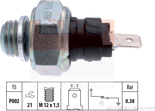 MDR EPS-1800 001 - Sensor, Öldruck alexcarstop-ersatzteile.com