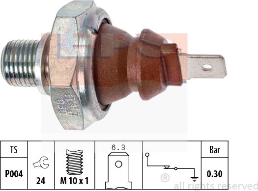 MDR EPS-1800 008 - Sensor, Öldruck alexcarstop-ersatzteile.com