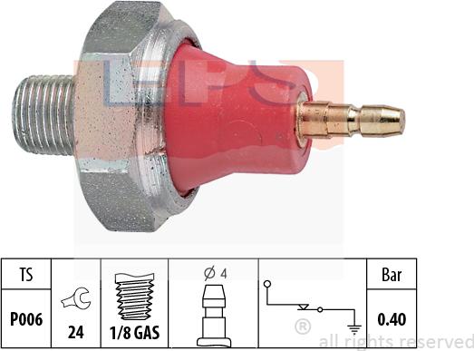 MDR EPS-1800 015 - Sensor, Öldruck alexcarstop-ersatzteile.com