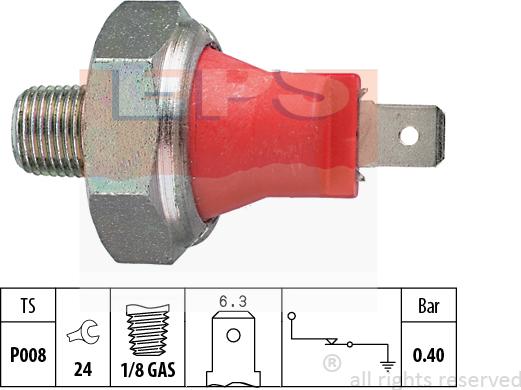 MDR EPS-1800 017 - Sensor, Öldruck alexcarstop-ersatzteile.com