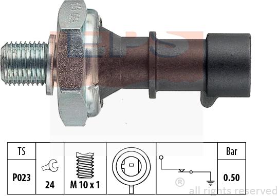 MDR EPS-1800 141 - Sensor, Öldruck alexcarstop-ersatzteile.com