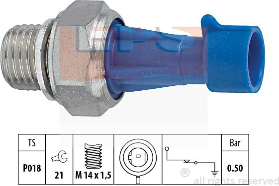 MDR EPS-1800 143 - Sensor, Öldruck alexcarstop-ersatzteile.com