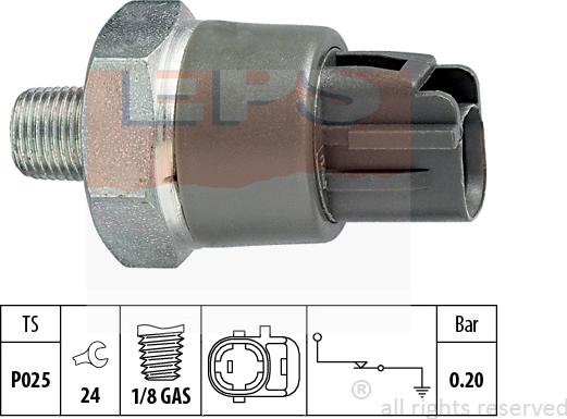 MDR EPS-1800 114 - Sensor, Öldruck alexcarstop-ersatzteile.com