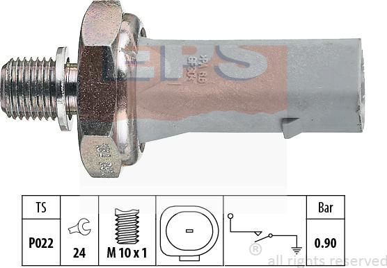 MDR EPS-1800 134 - Sensor, Öldruck alexcarstop-ersatzteile.com