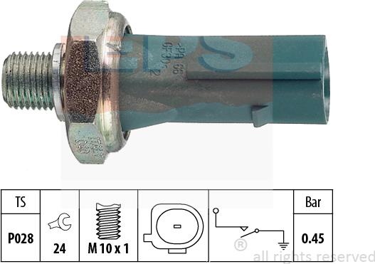 MDR EPS-1800 174 - Sensor, Öldruck alexcarstop-ersatzteile.com