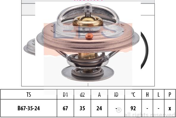 MDR EPS-1880 401S - Thermostat, Kühlmittel alexcarstop-ersatzteile.com