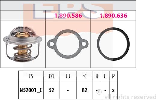 MDR EPS-1880 513 - Thermostat, Kühlmittel alexcarstop-ersatzteile.com