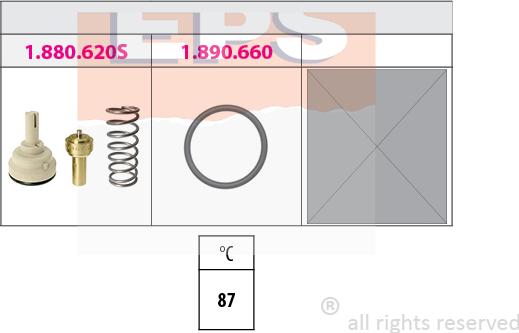 MDR EPS-1880 621 - Thermostat, Kühlmittel alexcarstop-ersatzteile.com