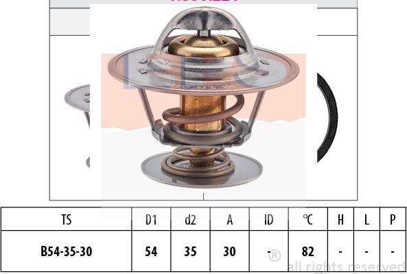 MDR EPS-1880 221S - Thermostat, Kühlmittel alexcarstop-ersatzteile.com