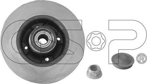 MDR GSP-9225019K - Bremsscheibe alexcarstop-ersatzteile.com